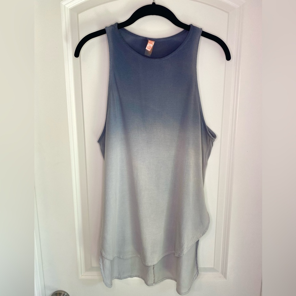 Maaji Scent Dip Dye Tank Grey/Blue Size S